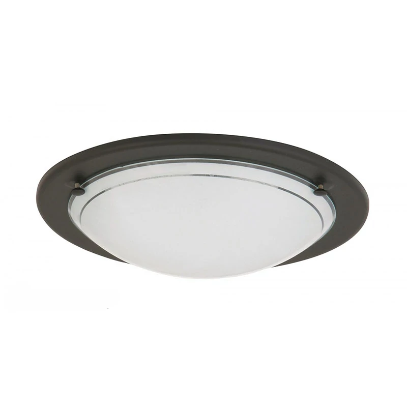 MENNYEZETI "UFO" LÁMPA FEKETE MAX. E27 60W (RABA-5103)