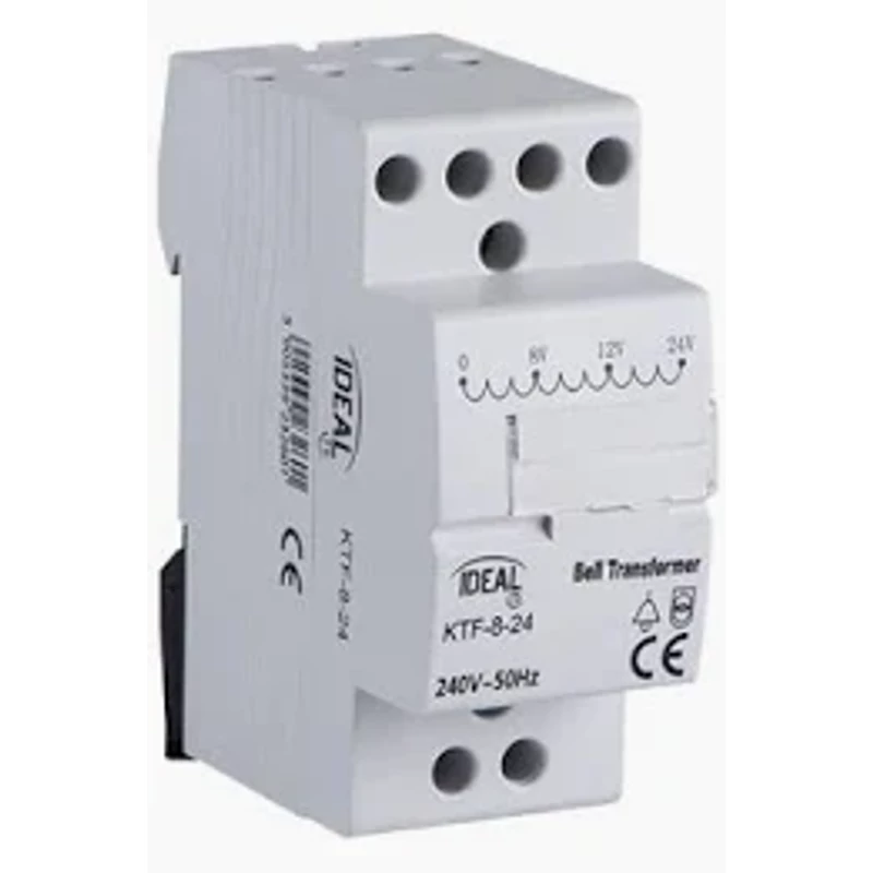 KANLUX IDEAL CSENGŐ TRANSZFORMÁTOR TH35 SÍNRE, KTF-8-24