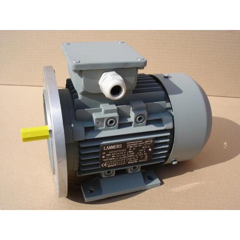 VILLANYMOTOR LAMMERS 12AA80A6 0,37 KW 230/400 V 6 PÓLUSÚ (NAGYPEREMES-TALPAS)