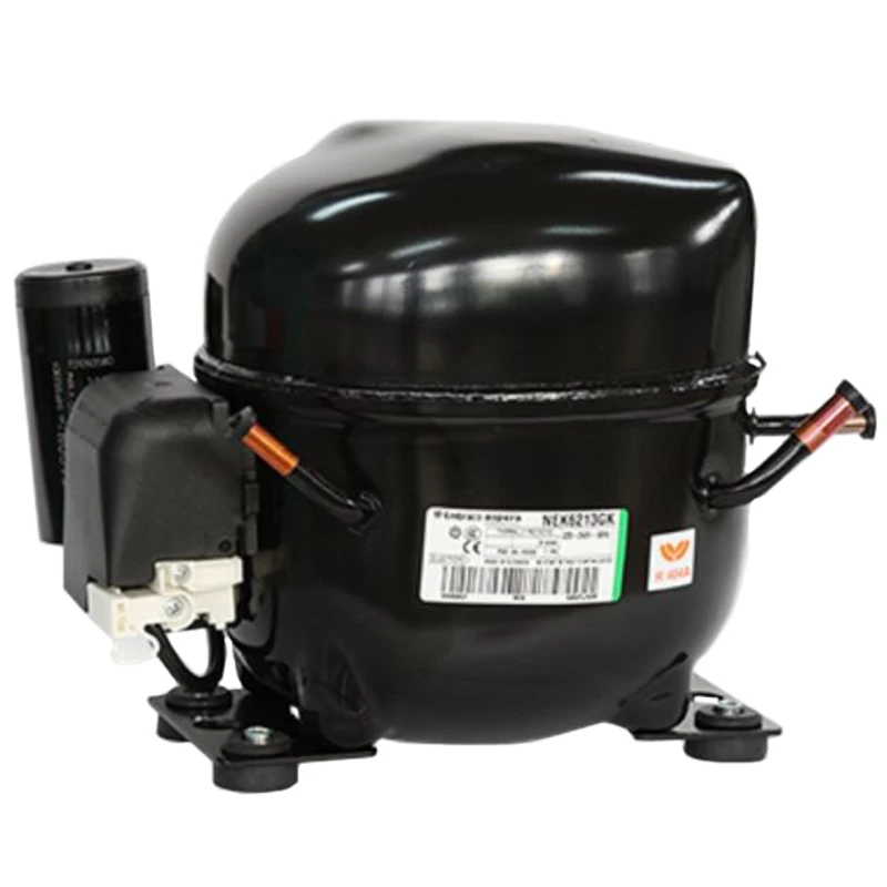 KOMPRESSZOR ASPERA / EMBRACO NEK6210GK R404A MBP (SZÁLL.1,6M3/H) 8,78CC CMP456EB UNT456EB