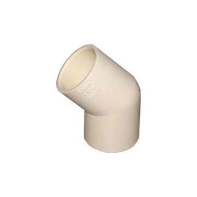 CSEPPVÍZCSŐ / KONDENZVÍZCSŐ IDOM 1/2" Ø16 MM ÍV 45° BB CPVC (KONDENZVÍZ) 4706005