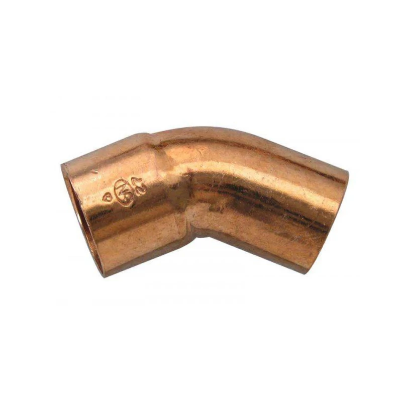 FORRASZTÓS RÉZ ÍV 22MM 45° KB