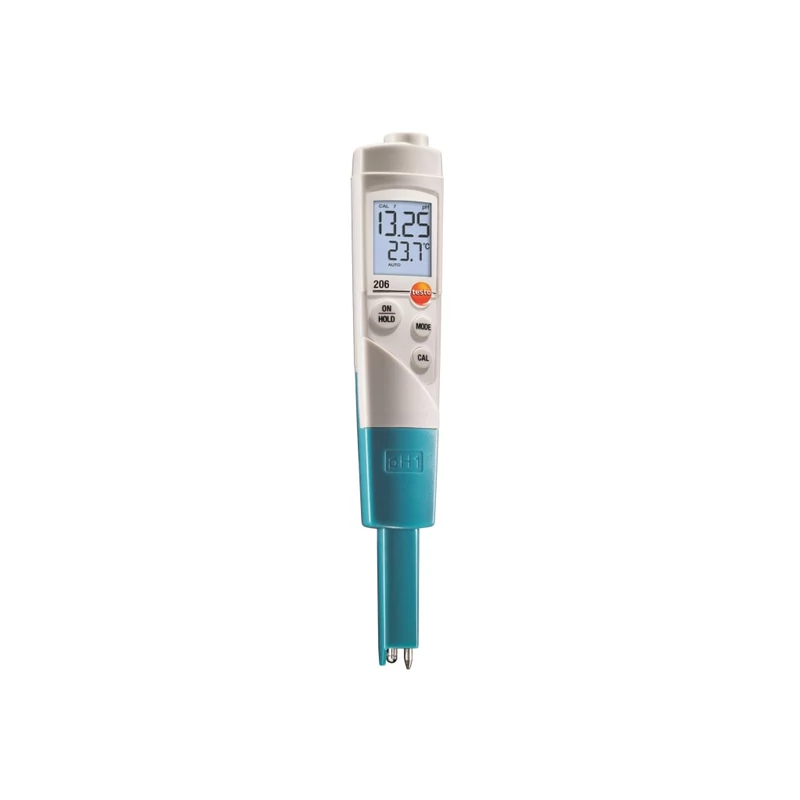 TESTO 206-PH1-PH / HŐMÉRSÉKLETMÉRŐ MŰSZER FOLYADÉKOKHOZ 0563 2061